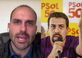 Representantes do PSOL pedem negação de licença de Eduardo Bolsonaro e declaração de abandono de mandado