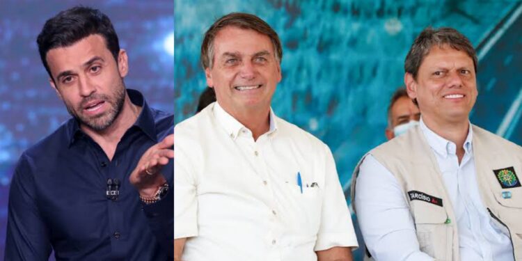 Pesquisa mostra que Bolsonaro, Tarcísio e Marçal venceriam Lula em segundo turno